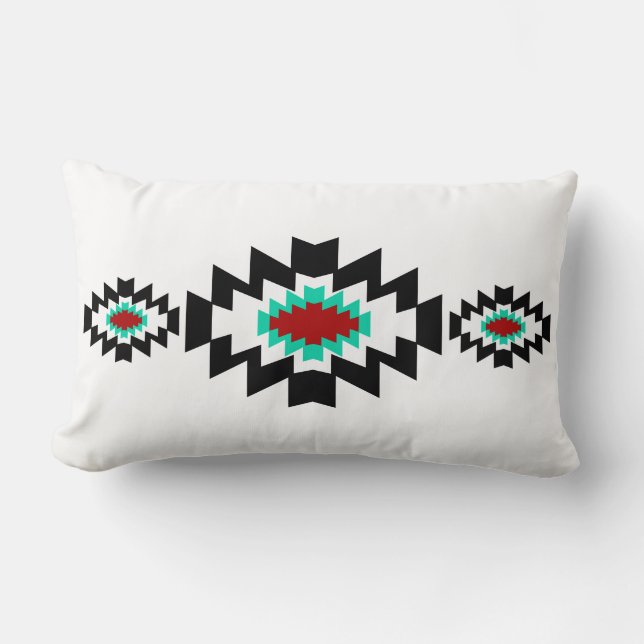 Southwest Aztec - Inative American Tribal Design Kussen (Voorkant)