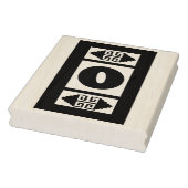 Southwest Aztec Number 0 Large Design Stamp Tool Rubberstempel (Stempel)