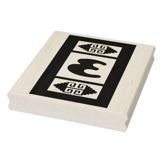 Southwest Aztec Number 3 Large Design Stamp Tool - Rubberstempel (Stempel)