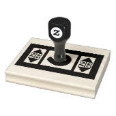 Southwest Aztec Nummer 9 Groot Design Stempel Gere (Stempel)