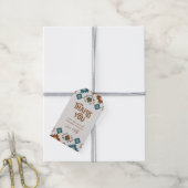 Southwest Baby shower Dank u Labels Cadeaulabel (Met Touw)