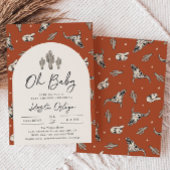 Southwest Baby shower Invitation | WESTERNE BABY Kaart