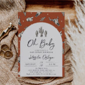 Southwest Baby shower Invitation | WESTERNE BABY Kaart