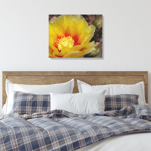 Southwest bloom canvas afdruk (Insitu (Slaapkamer))