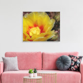 Southwest bloom canvas afdruk (Insitu (Woonkamer))