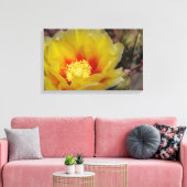 Southwest bloom canvas afdruk (Insitu (Woonkamer))