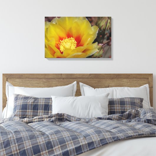 Southwest bloom canvas afdruk (Insitu (Slaapkamer))