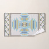 Southwest Blues Indian Blanket Art Design Bad Handdoek (Handdoek)