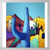 Southwest Blues Poster (Voorkant)