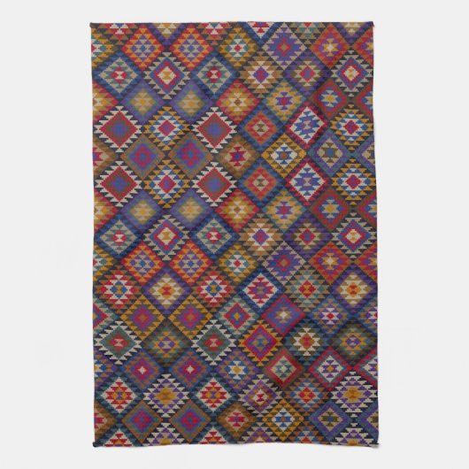 Southwest Blues Theedoek (Verticaal)