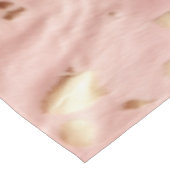 Southwest Blush Pink Gold Cowgirl Koeienhuid Tafelkleed (Gekanteld)