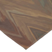 Southwest Brown Chevron Tafelkleed (Gekanteld)