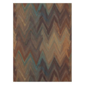 Southwest Brown Chevron Tafelkleed (Voorkant)