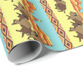 Southwest Buffalo Cadeaupapier (Rol Hoek)