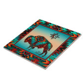 Southwest Buffalo CERAMIC-TEGEL Tegeltje (Zijkant)