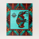 Southwest Buffalo Jigzaag Puzzle Legpuzzel (Verticaal)