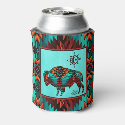 Southwest Buffalo Koelbox Blikjeskoeler (Blikje Achterkant)