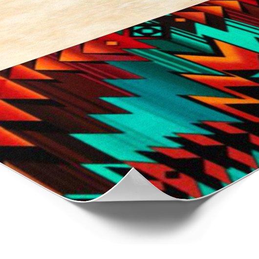 Southwest Buffalo Poster (Hoek)