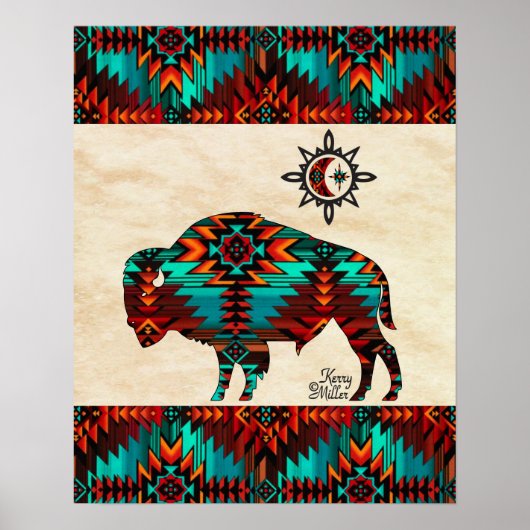 Southwest Buffalo Poster (Voorkant)