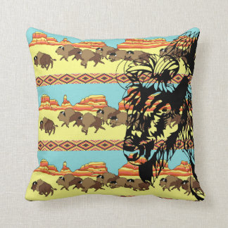 Southwest Buffalo Stripe Pillow Kussen