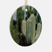 Southwest Cactus Keramisch Ornament (Rechts)