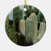 Southwest Cactus Keramisch Ornament (Voorkant)