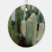 Southwest Cactus Keramisch Ornament (Links)