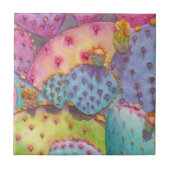 Southwest Cactus Kitchen Wall Tile Tegeltje (Voorkant)