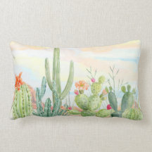 Southwest Cactus Pillow