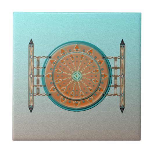 Southwest Cadence Ceramic Tile Tegeltje (Voorkant)