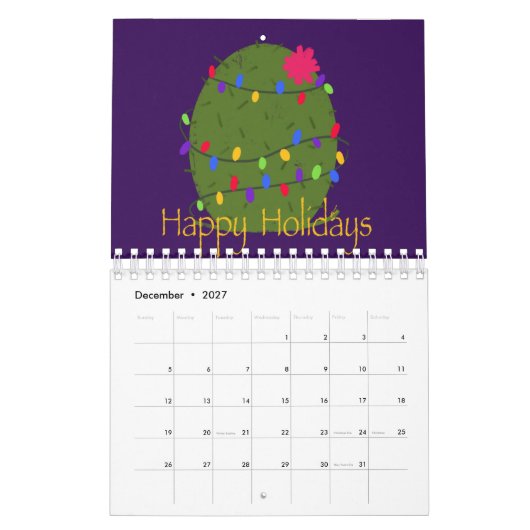Southwest Calendar Kalender (Dec 2027)