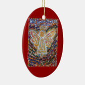 Southwest Cancer Angel Ornament Pendant Gepersonal (Rechts)