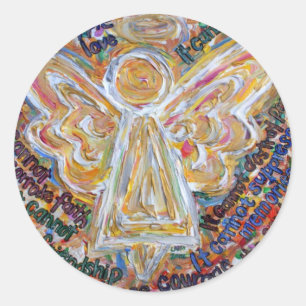 Southwest Cancer Angel Ronde Sticker