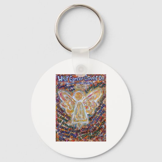Southwest Cancer Angel Sleutelhanger (Voorkant)
