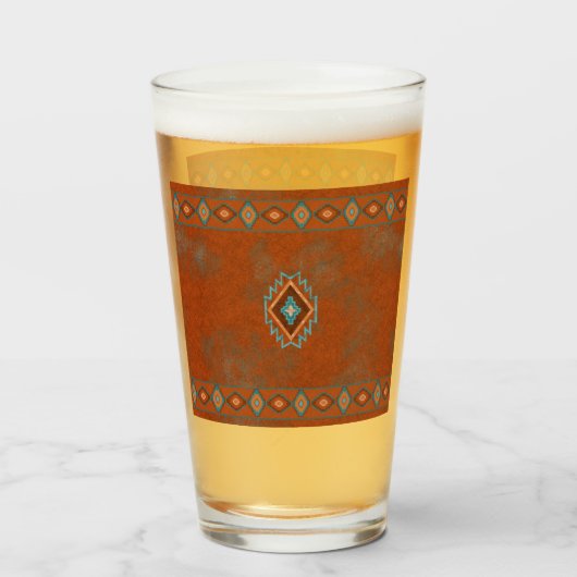 Southwest Canyons Diamond Glas (Voorkant gevuld)