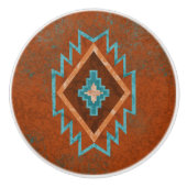 Southwest Canyons Diamond Keramische Knop (Voorkant)