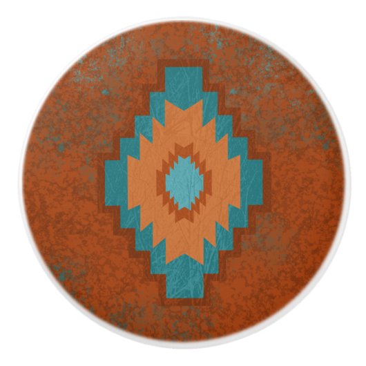 Southwest Canyons Diamond Keramische Knop (Voorkant)