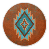 Southwest Canyons Diamond Keramische Knop (Voorkant)