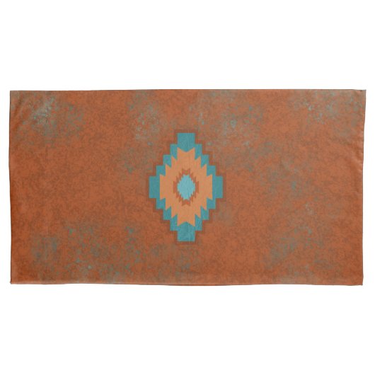 Southwest Canyons Diamond Kussensloop (Voorkant-Links)