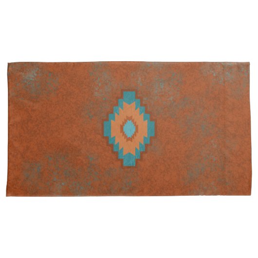 Southwest Canyons Diamond Kussensloop (Voorkant-Rechts)