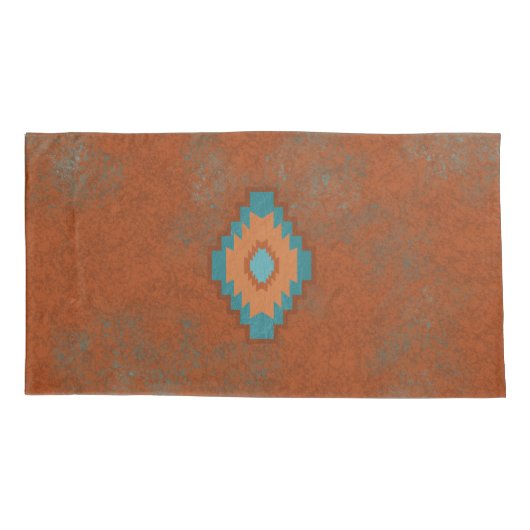 Southwest Canyons Diamond Kussensloop (Achterkant-Links)