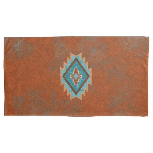 Southwest Canyons Diamond Kussensloop (Voorkant-Links)