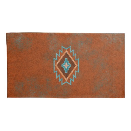 Southwest Canyons Diamond Kussensloop (Achterkant-Rechts)