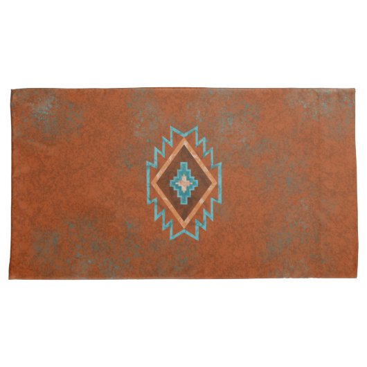 Southwest Canyons Diamond Kussensloop (Voorkant-Rechts)