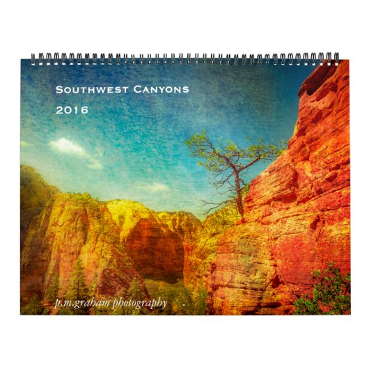Southwest Canyons Kalender (Hoes)
