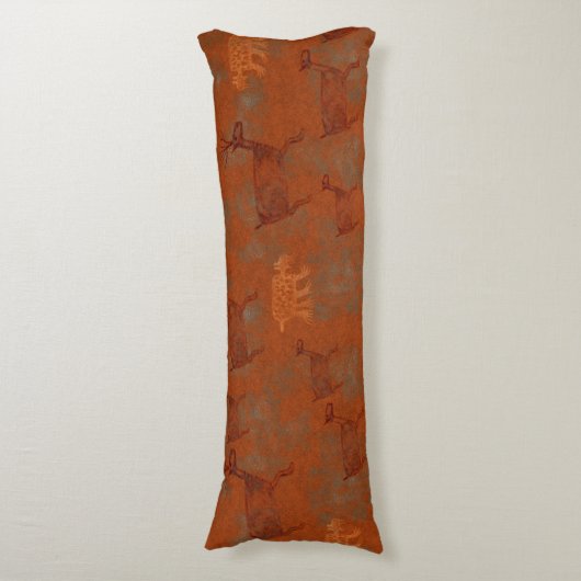 Southwest Canyons Lichaamskussen (Voorkant Verticaal)