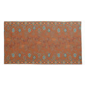 Southwest Canyons Petroglyphs Kussensloop (Achterkant-Links)