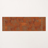 Southwest Canyons Petroglyphs Yogamat (Achterkant (horizontaal))