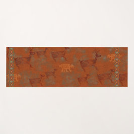 Southwest Canyons Petroglyphs Yogamat