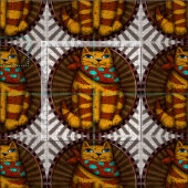 Southwest Cat Stof (Delen)